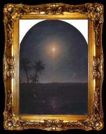 framed  Frederic E.Church The Star in th East, ta009-2